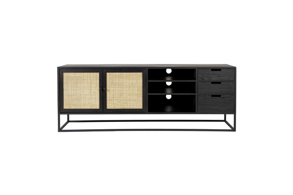 Buffet en bois noir Guuji White Label