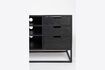 Miniature Buffet en bois noir Guuji 8