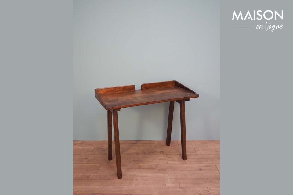 Bureau en bois foncé Beckett Chehoma