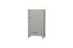 Miniature Cabinet en bois gris clair Gijs 5