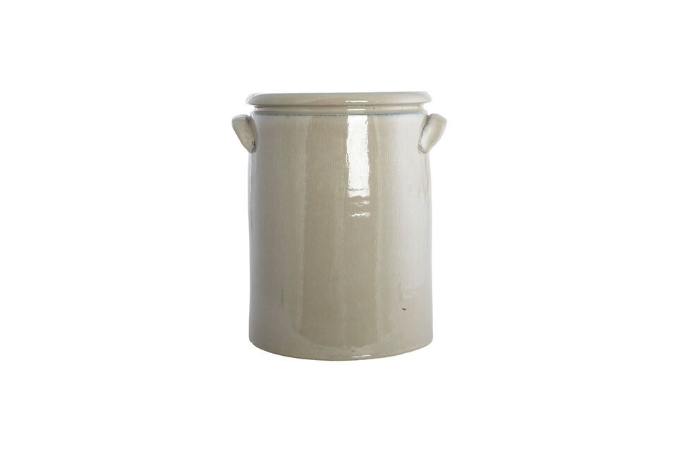 Cache-pot en argile sable Pottery XL House Doctor