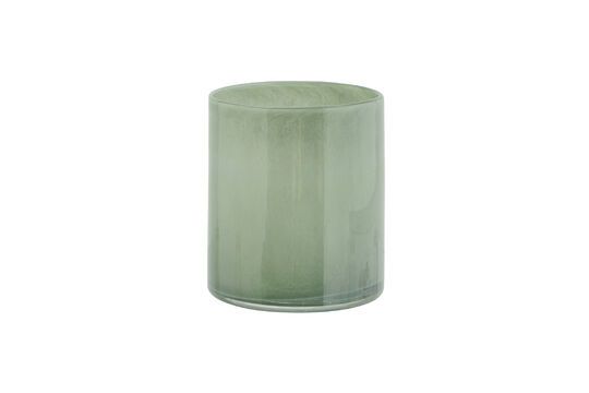 Cache-pot en verre vert H16 Glower