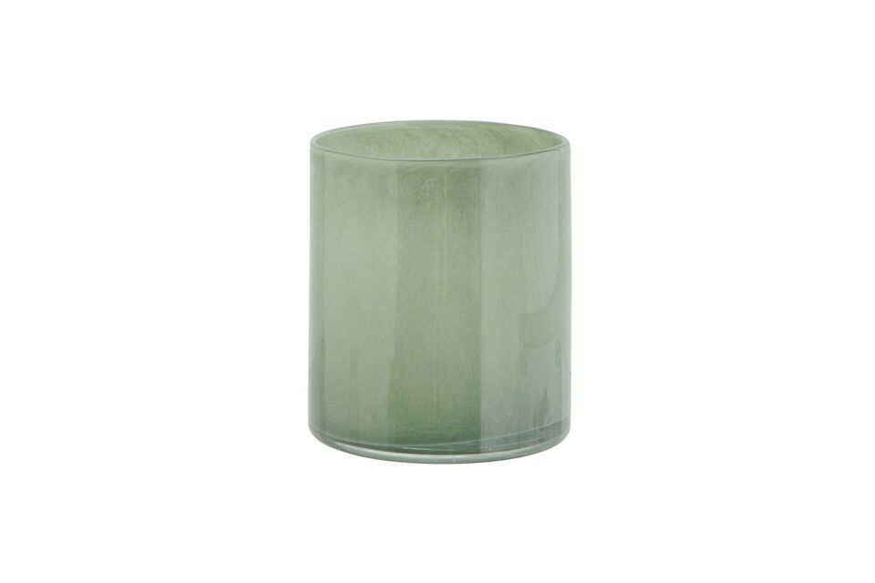 Cache-pot en verre vert H16 Glower Madam Stoltz