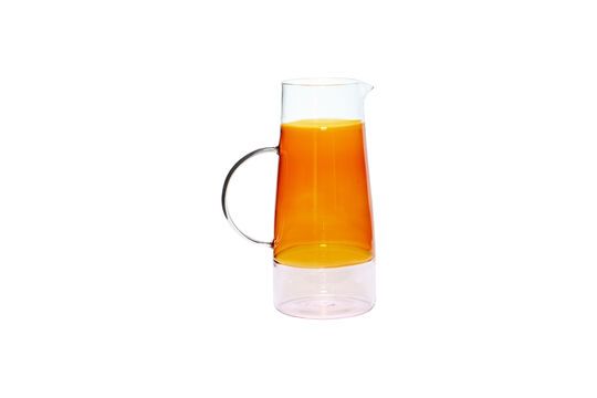 Carafe en verre ambre Lemonade Détouré