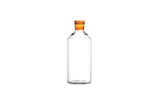 Carafe en verre ambre Tarifa Détouré