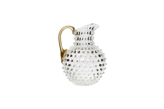 Carafe en verre or Diamant Détouré