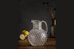 Miniature Carafe en verre transparent 2L Diamant 1