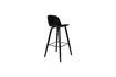 Miniature Chaise de bar en plastique noir Albert Kuip 7