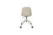 Miniature Chaise de bureau avec roues en tissu gris Albert Kuip 7