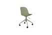 Miniature Chaise de bureau avec roues en tissu vert Albert Kuip 8