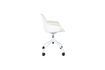 Miniature Chaise de bureau en plastique et tissu blanc Albert Kuip 4