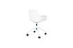 Miniature Chaise de bureau en plastique et tissu blanc Albert Kuip 5