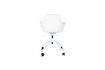 Miniature Chaise de bureau en plastique et tissu blanc Albert Kuip 6