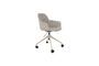 Miniature Chaise de bureau en plastique gris Albert Kuip Détouré