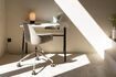 Miniature Chaise de bureau en plastique gris Albert Kuip 6