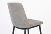 Miniature Chaise de comptoir en tissu gris Lionel 10