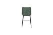 Miniature Chaise de comptoir en tissu vert foncé Lionel 6