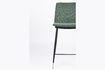 Miniature Chaise de comptoir en tissu vert foncé Lionel 7