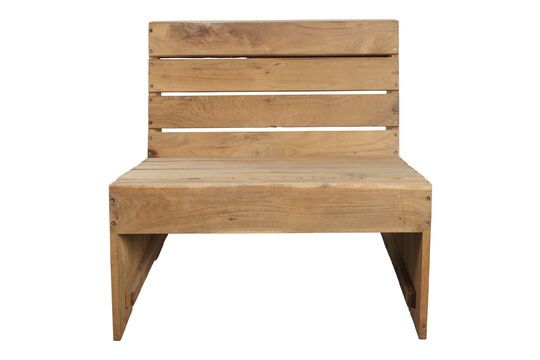 Chaise de jardin en bois clair Woodie