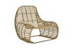 Miniature Chaise de jardin en osier clair Relax 1