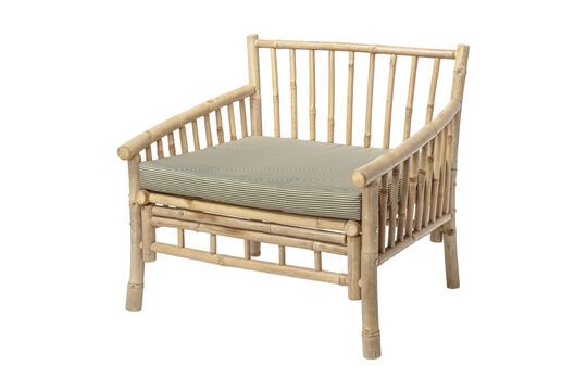 Chaise de salon en bambou nature Sole