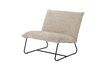 Miniature Chaise de salon en plastique recyclé beige Cape 5