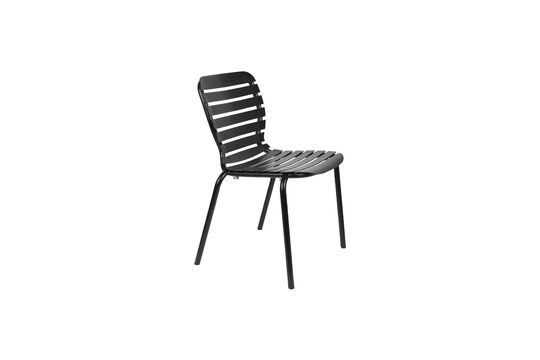 Chaise en aluminium noir Vondel Détouré