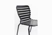 Miniature Chaise en aluminium noir Vondel 12