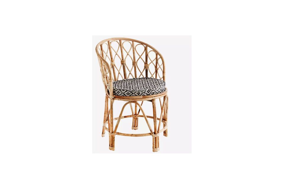 Chaise en bois Bambou Madam Stoltz