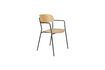 Miniature Chaise en bois claire Jolien 3