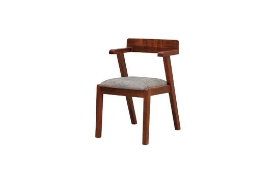 Chaise en bois foncé Ellis Détouré