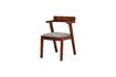 Miniature Chaise en bois foncé Ellis 5