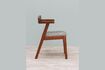 Miniature Chaise en bois foncé Ellis 4