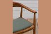 Miniature Chaise en bois foncé Kenzie 7