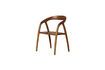 Miniature Chaise en bois foncé Lennor 5