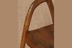 Miniature Chaise en bois foncé Lennor 6