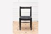 Miniature Chaise en bois noir Gitana 2