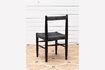 Miniature Chaise en bois noir Gitana 3