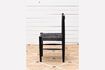 Miniature Chaise en bois noir Gitana 4