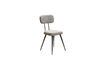 Miniature Chaise en coton gris Fairfax 2