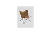 Miniature Chaise en coton marron Brune 1