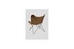 Miniature Chaise en coton marron Brune 3