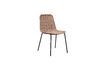 Miniature Chaise en osier beige H apur 5