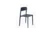 Miniature Chaise en plastique bleu Clive 5