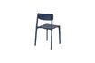 Miniature Chaise en plastique bleu Clive 8