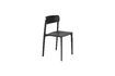 Miniature Chaise en plastique noir Clive 6