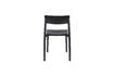 Miniature Chaise en plastique noir Clive 8