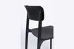 Miniature Chaise en plastique noir Clive 14