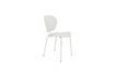 Miniature Chaise en plastique recyclé blanc The Ocean 1