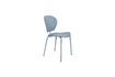 Miniature Chaise en plastique recyclé bleu The Ocean 1